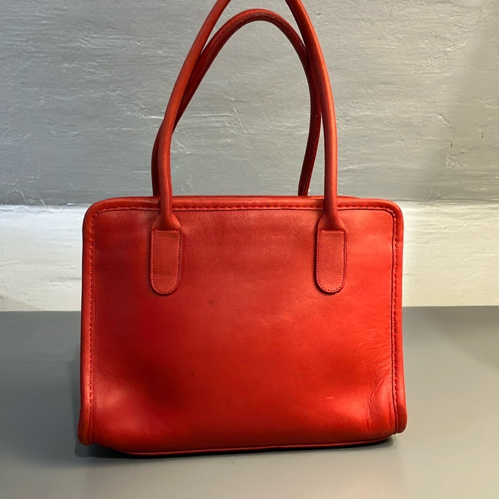 Coach Vintage Dinky Tote 9690 Red
